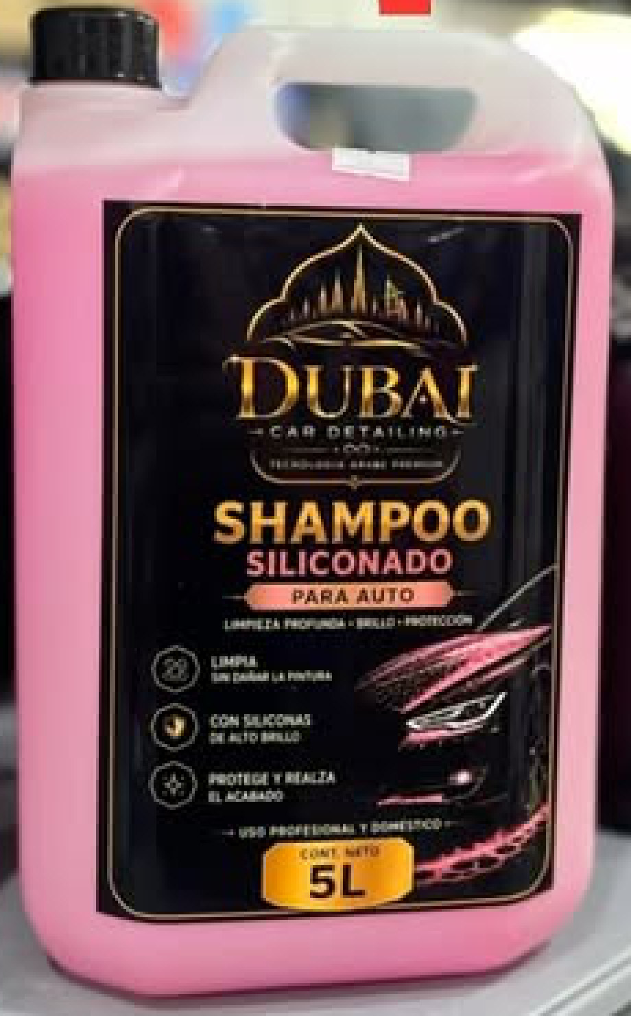 Shampoo Siliconado Para Auto 5 L